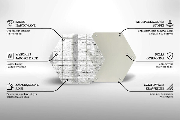 Chopping board Brick wall