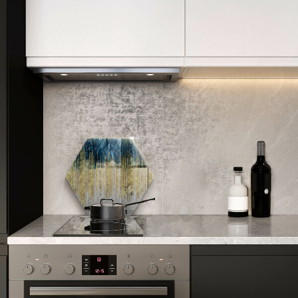 Chopping board glass Designer abstraction