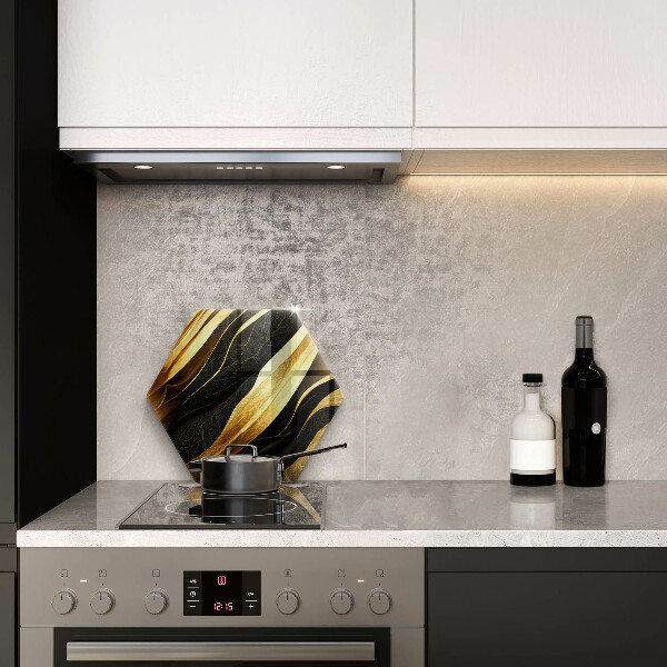 Chopping board glass Elegant abstraction