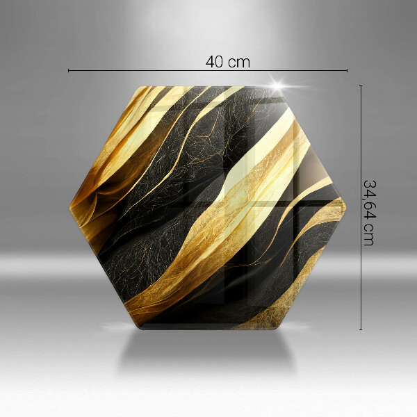 Chopping board glass Elegant abstraction