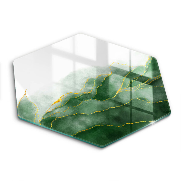 Chopping board glass Abstraction nature