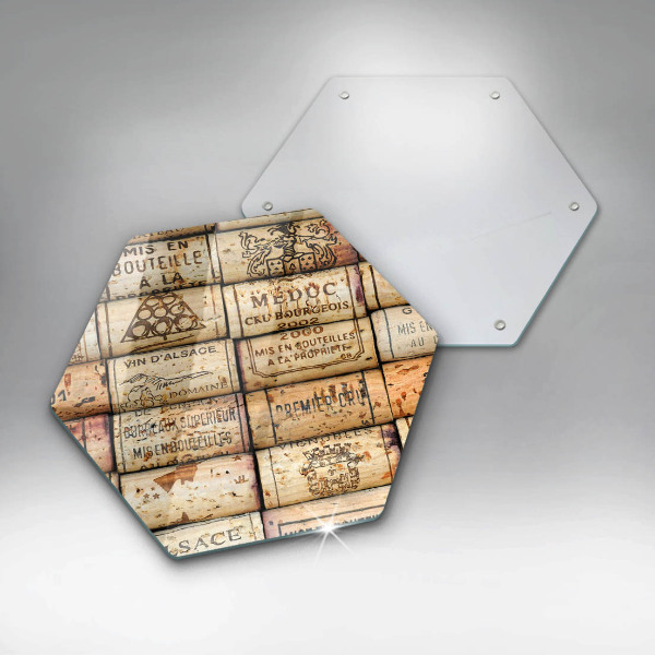 Cutting board Old wine corks