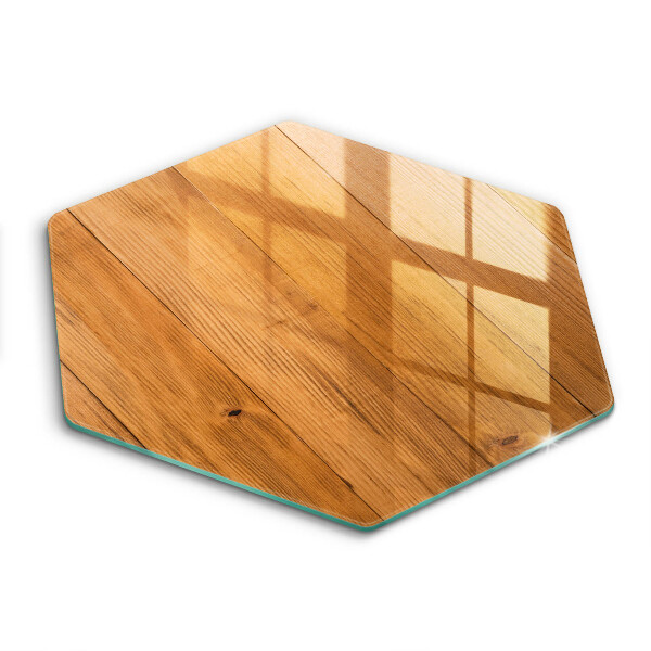 Chopping board glass Wooden planks