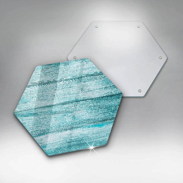 Chopping board glass Vintage wooden boards