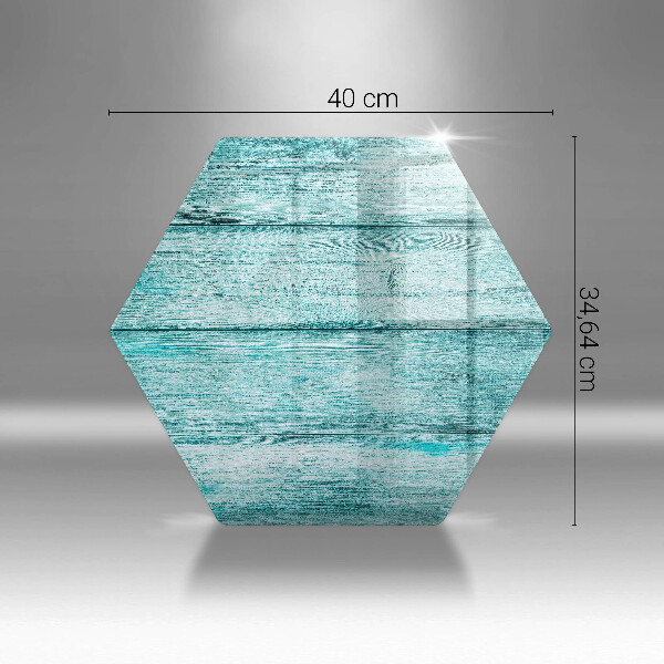 Chopping board glass Vintage wooden boards