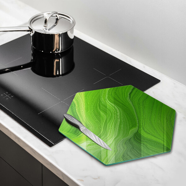 Chopping board glass Abstract texture