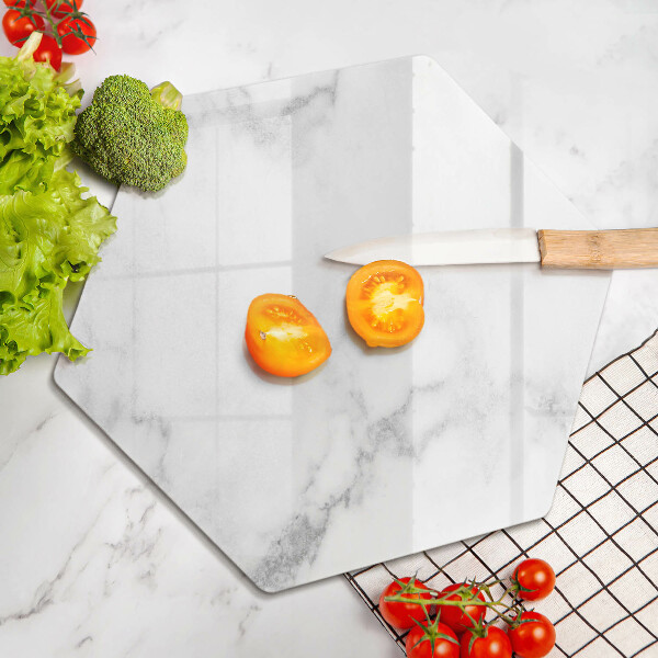 Chopping board glass Modern marble