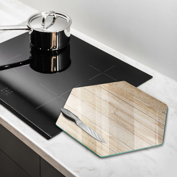 Chopping board glass Wooden planks