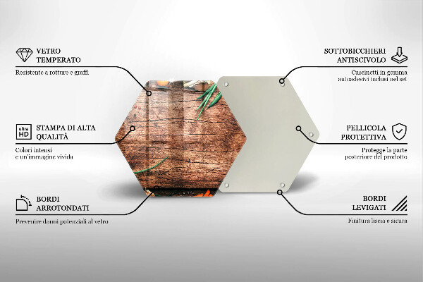 Chopping board glass Wooden kitchen board