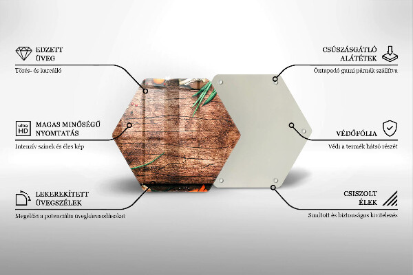 Chopping board glass Wooden kitchen board