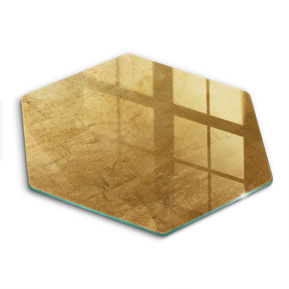 Kitchen worktop protector Gold texture background