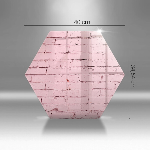 Kitchen worktop protector Pastel wall bricks