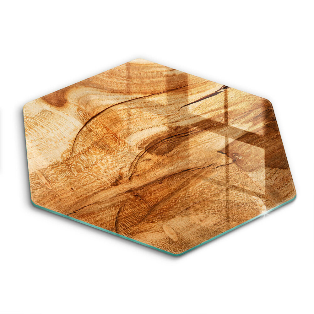 Kitchen worktop protector Wooden board texture