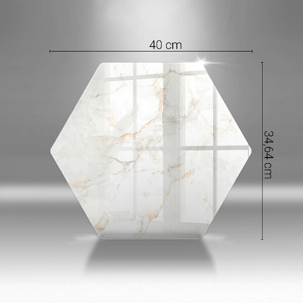 Chopping board glass Decorative stone marble