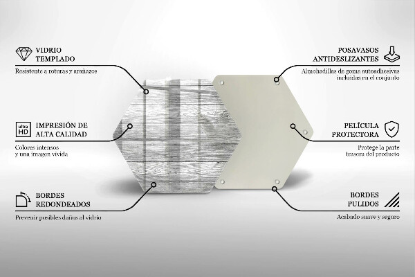 Kitchen worktop protector Wood old boards