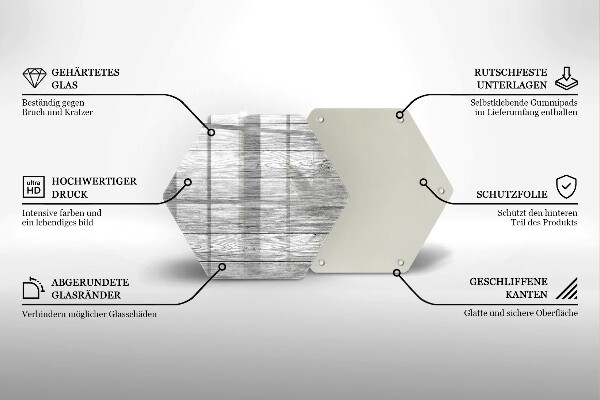 Kitchen worktop protector Wood old boards