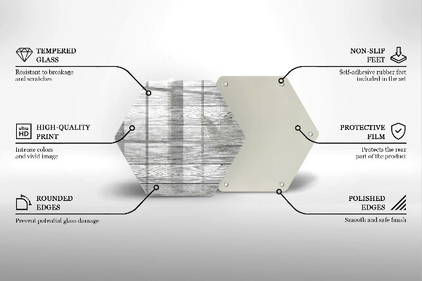 Kitchen worktop protector Wood old boards