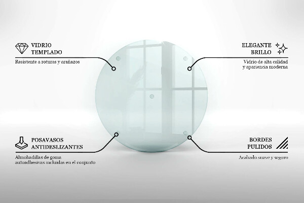 Transparent 12 inch worktop saver