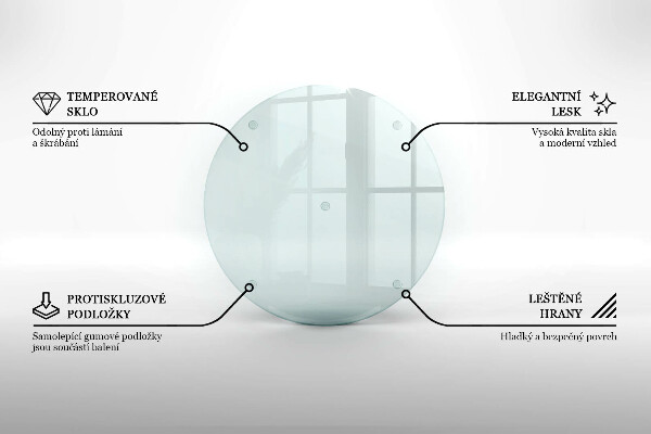 Transparent glass worktop saver 16 inches