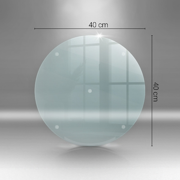Transparent glass worktop saver 16 inches