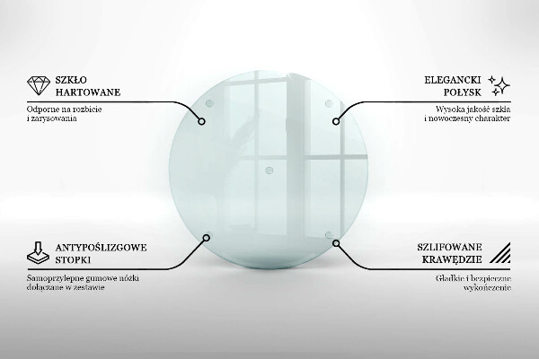 Transparent glass worktop saver 16 inches