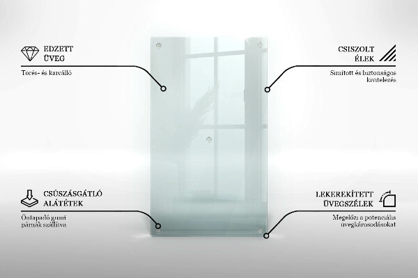 Transparent worktop saver 20x12 inches