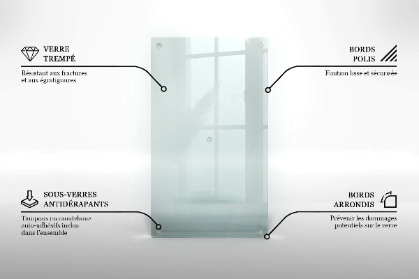 Transparent worktop saver 20x12 inches