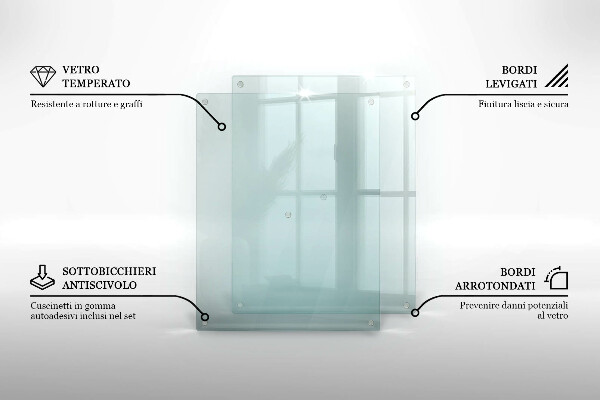 Transparent 20x16 inch chopping board