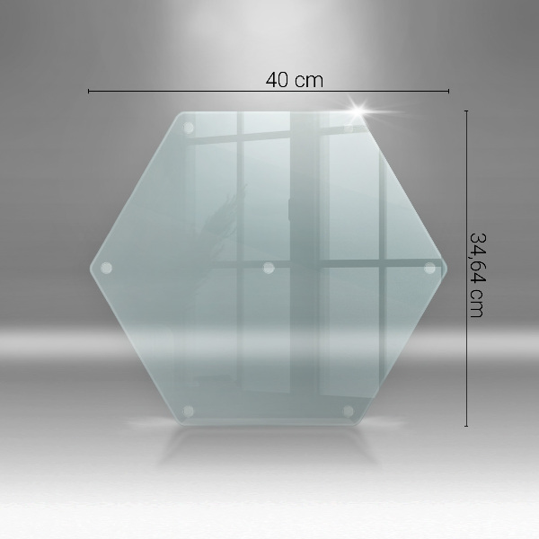 Transparent 16 inch chopping board