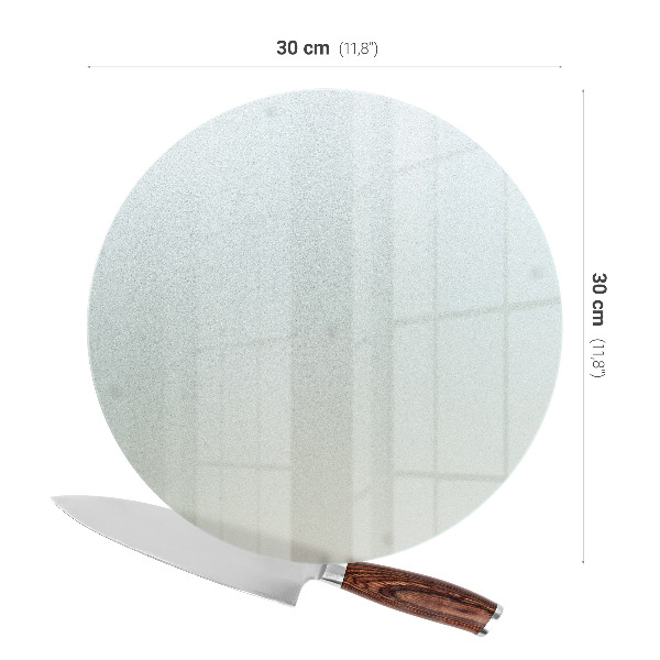 Glass chopping board 11.8 in