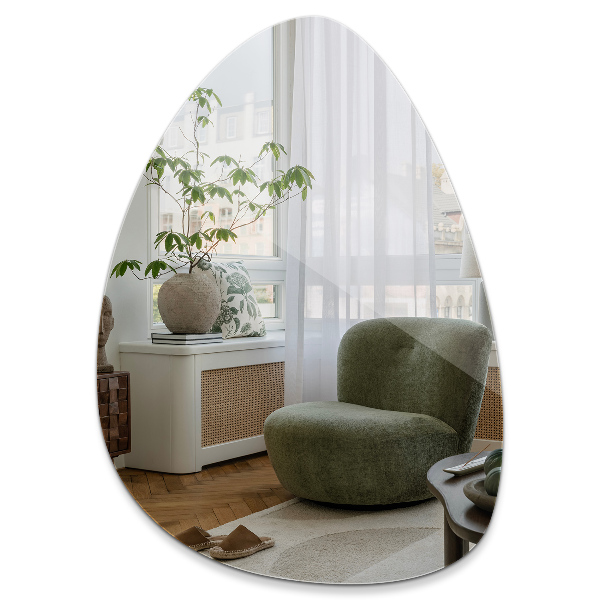 Ovoid mirror 64x90 cm