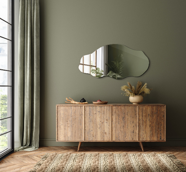 Irregular mirror stain 16x32 in