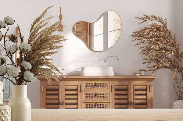 Mirror odd shaped without frame 77x77 cm