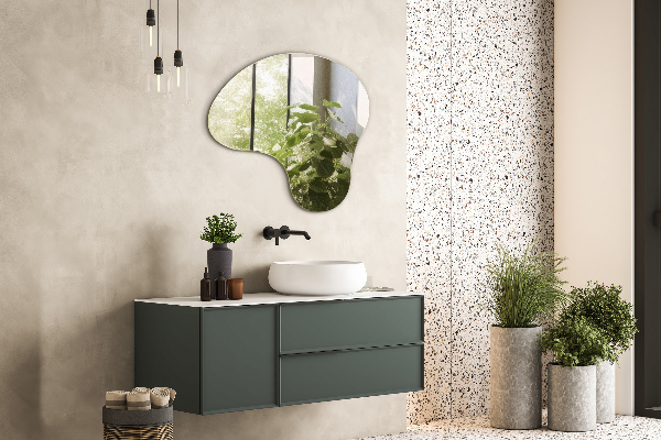 Mirror odd shaped without frame 77x77 cm