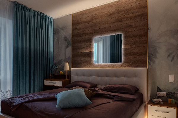 Rectangle light up mirror 20x20 in