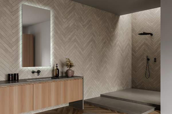 Rectangle bath mirror with lights 28x20 in