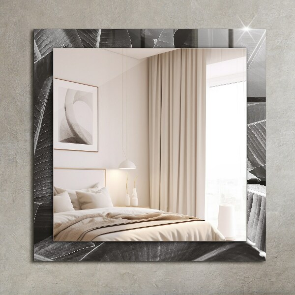 Wall mirror decor Banana leaves