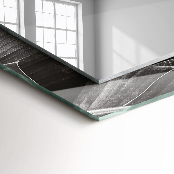 Wall mirror decor Banana leaves