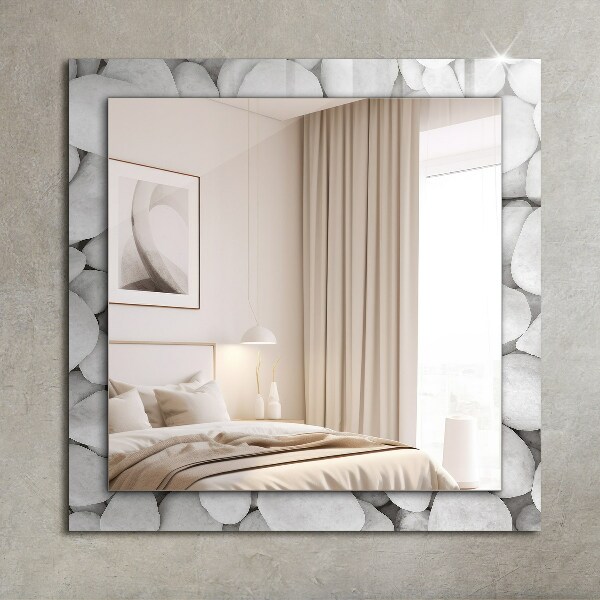 Wall mirror decor Abstract lines