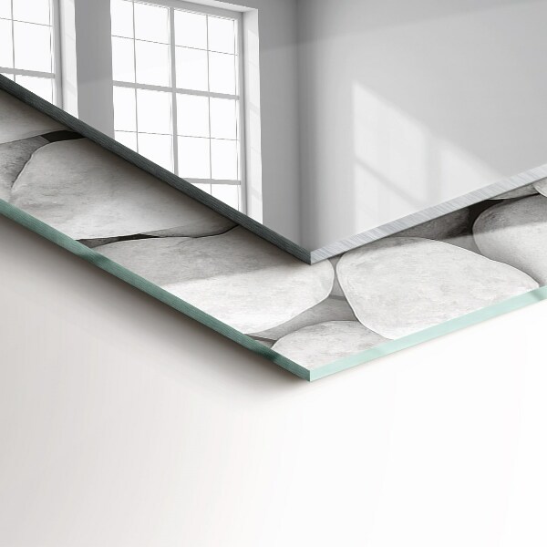 Wall mirror decor Abstract lines