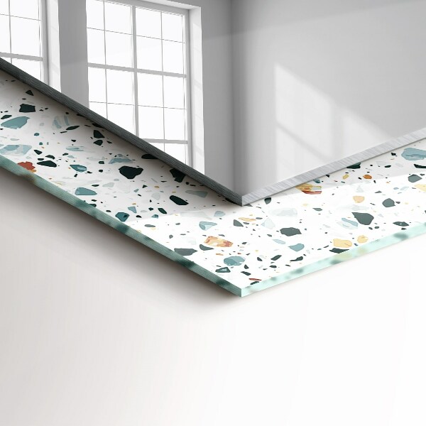 Wall mirror design Terrazzo mosaic