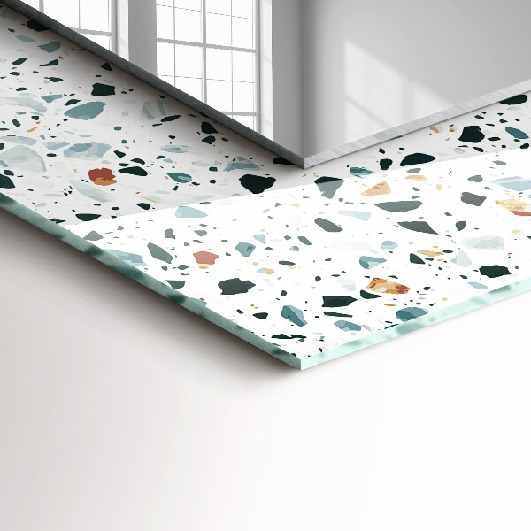 Wall mirror design Terrazzo mosaic