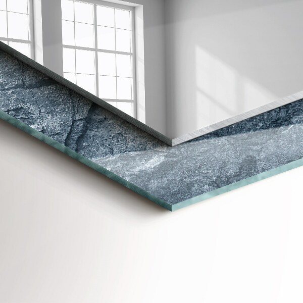 Decorative mirror Geometric tree motif