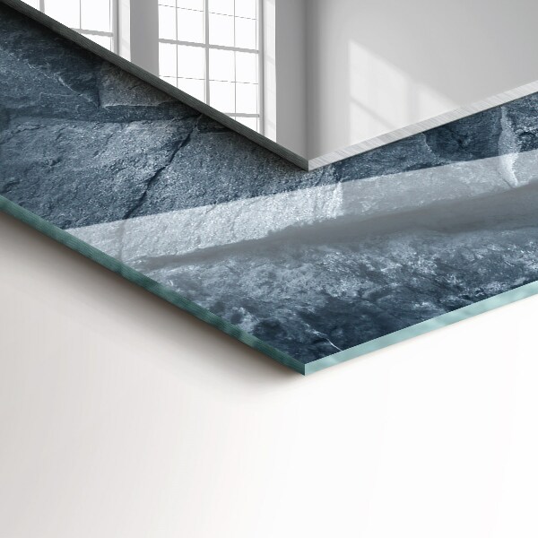 Decorative mirror Geometric tree motif