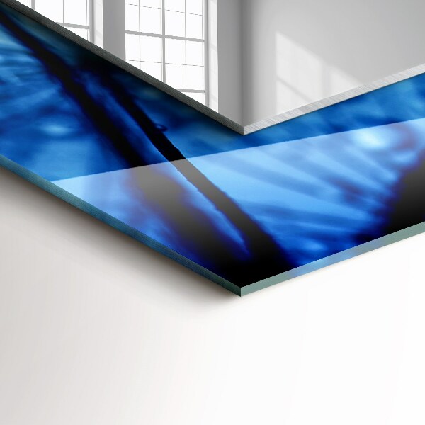 Printed mirror Water drops on fans