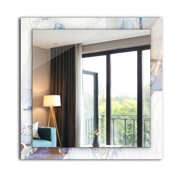 Printed mirror Abstract marble art
