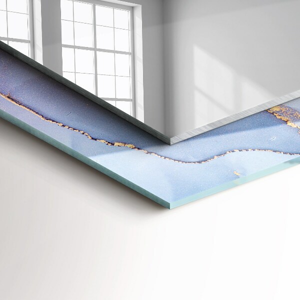 Wall mirror decor Watercolour abstract art