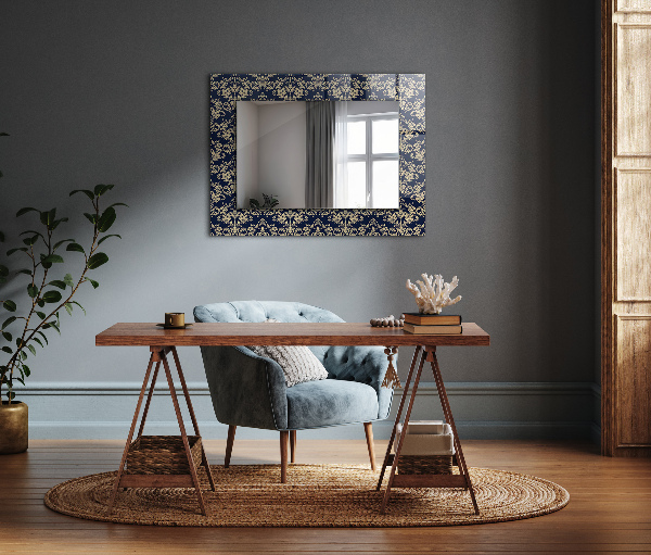 Printed mirror Victorian wallpapers