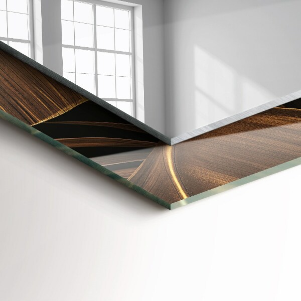 Decorative mirror Tropical leaves