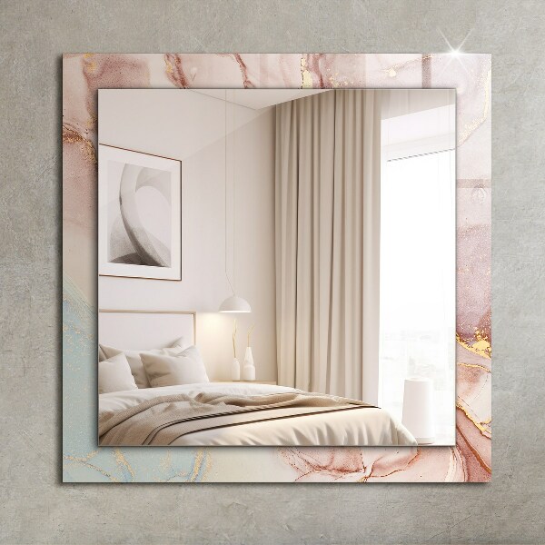 Wall mirror decor Abstract watercolour